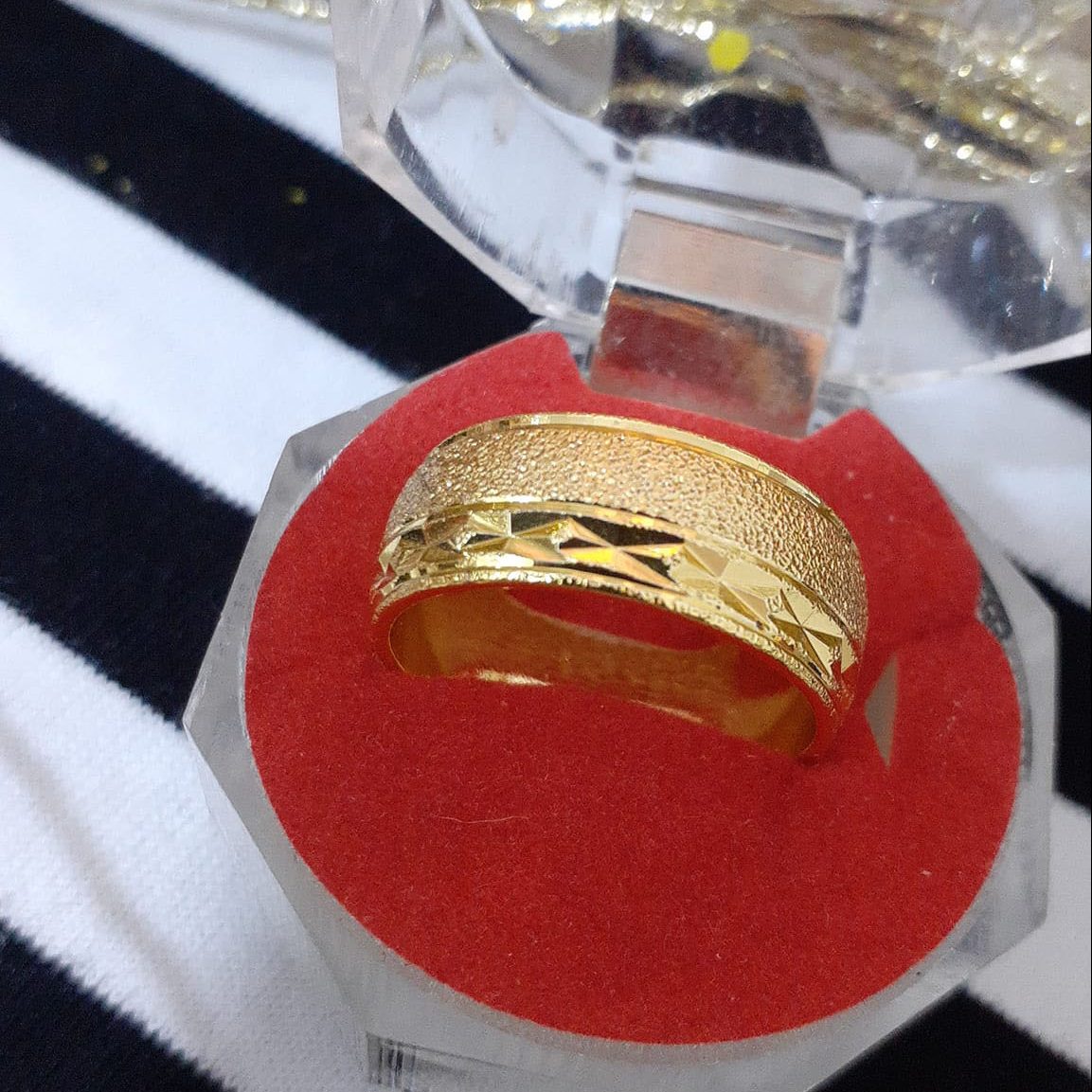 Marriage and Engagement Brazilian Gold Rings – EnytinPlus Gambia